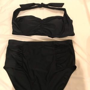 Forever 21+ sexy pin-up retro high waisted bikini